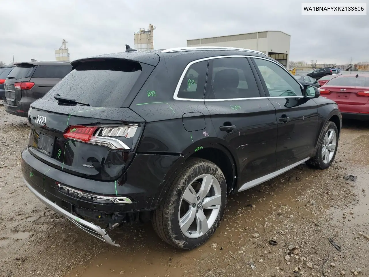 2019 Audi Q5 Premium Plus VIN: WA1BNAFYXK2133606 Lot: 52090785