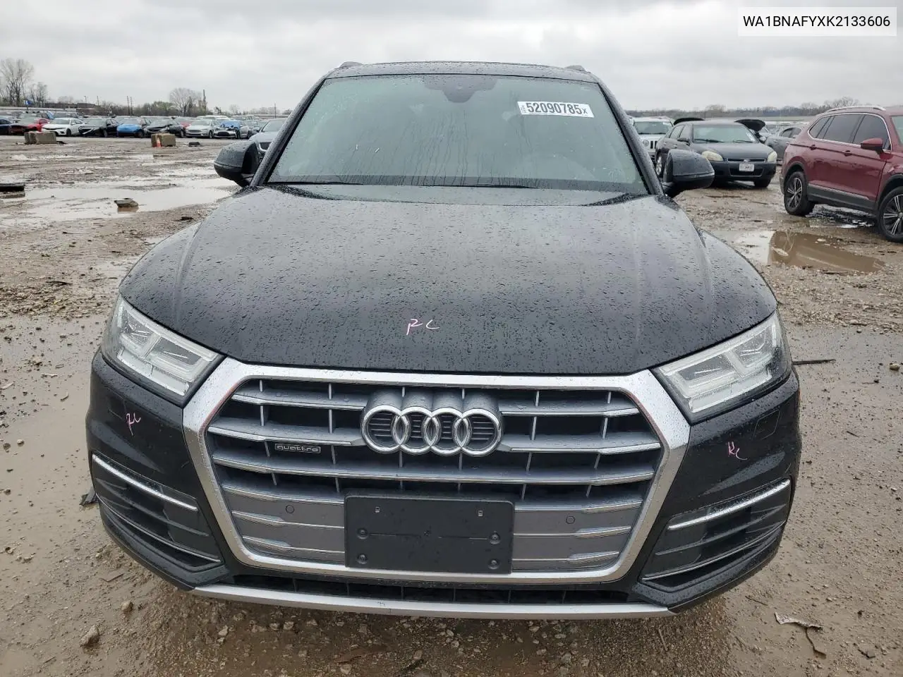 2019 Audi Q5 Premium Plus VIN: WA1BNAFYXK2133606 Lot: 52090785