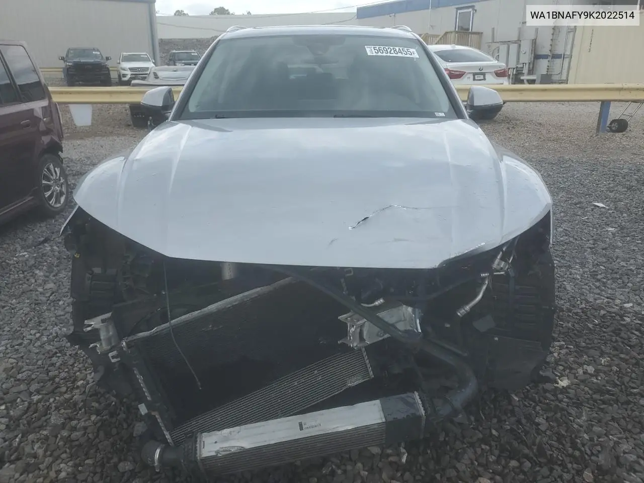 2019 Audi Q5 Premium Plus VIN: WA1BNAFY9K2022514 Lot: 56928455