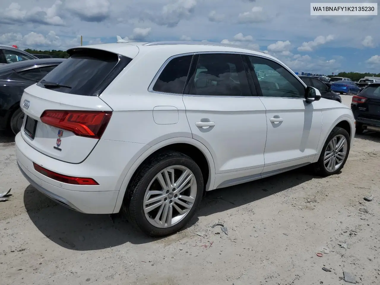 2019 Audi Q5 Premium Plus VIN: WA1BNAFY1K2135230 Lot: 59555375