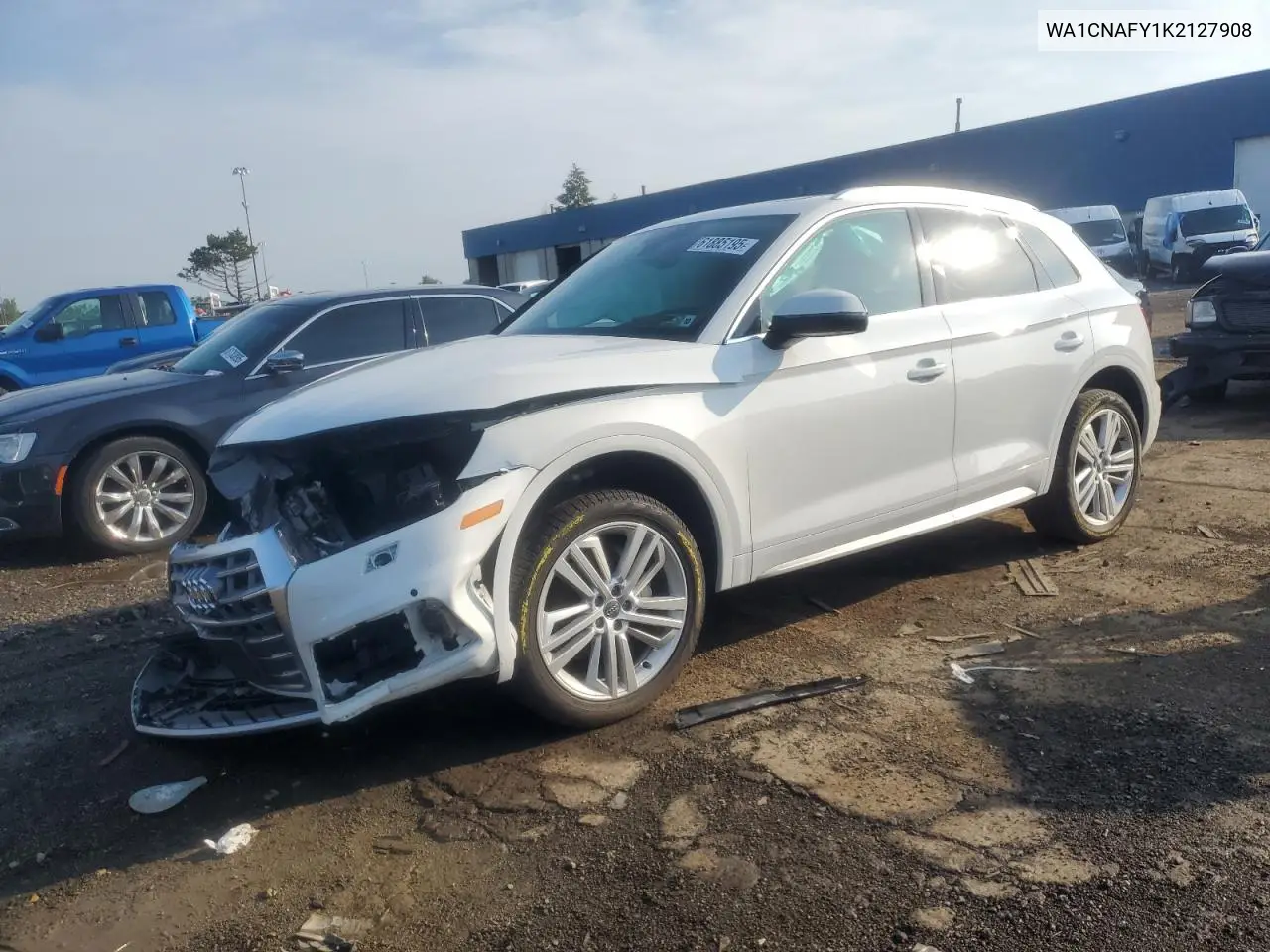 2019 Audi Q5 Prestige VIN: WA1CNAFY1K2127908 Lot: 61885195