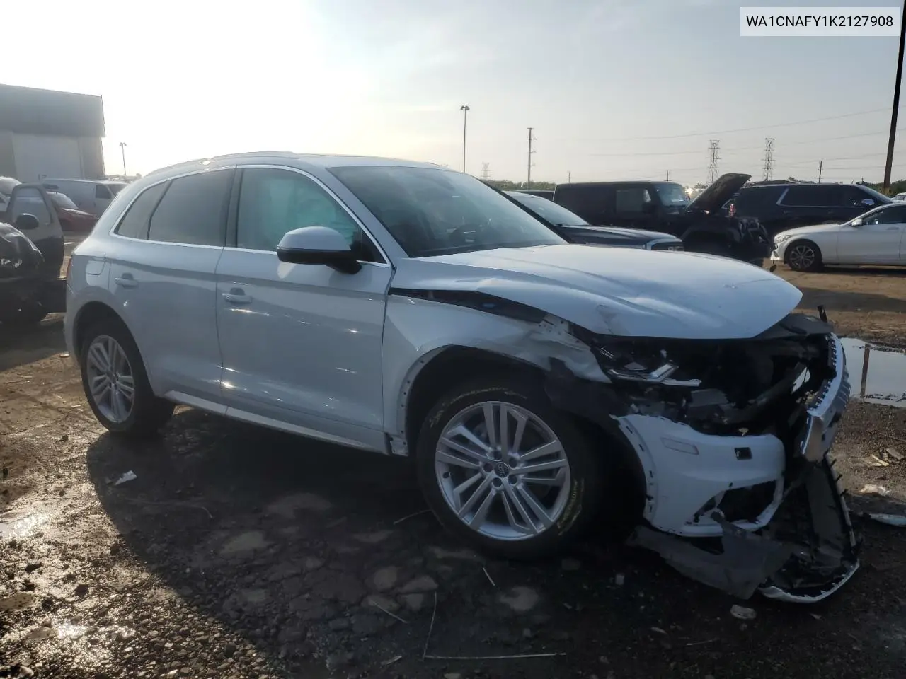 2019 Audi Q5 Prestige VIN: WA1CNAFY1K2127908 Lot: 61885195