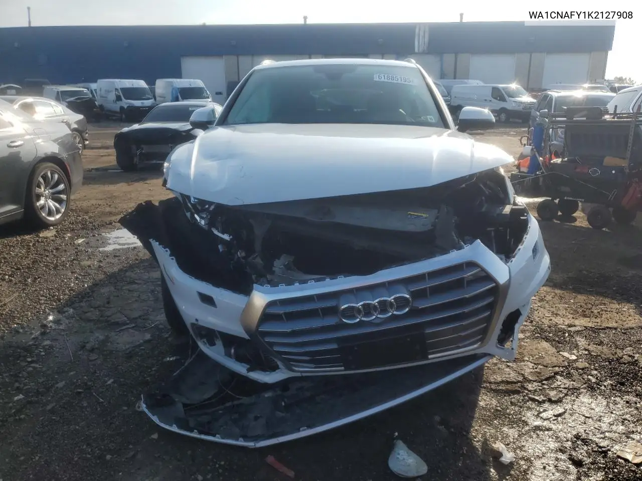 2019 Audi Q5 Prestige VIN: WA1CNAFY1K2127908 Lot: 61885195