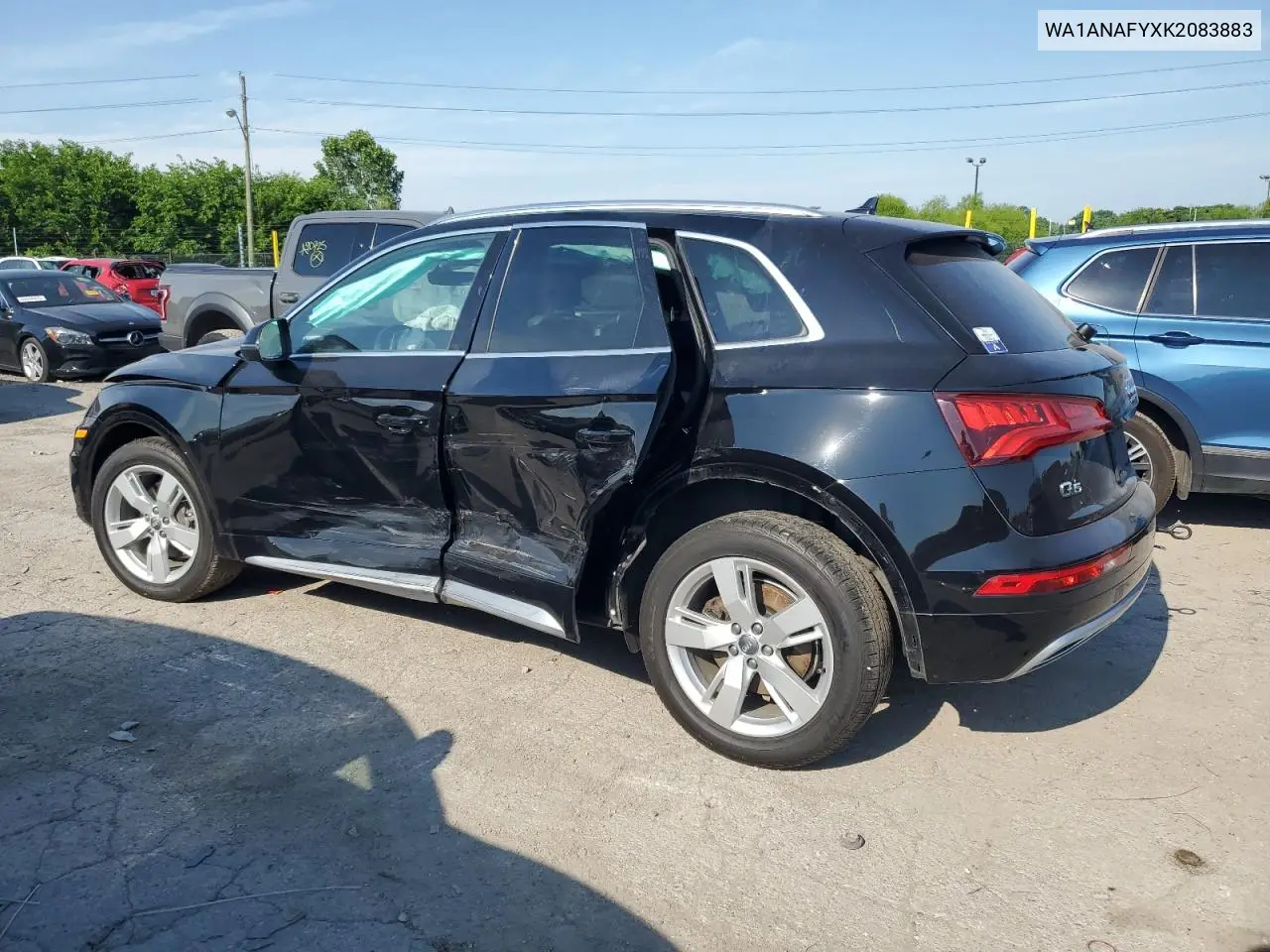 2019 Audi Q5 Premium VIN: WA1ANAFYXK2083883 Lot: 62660905