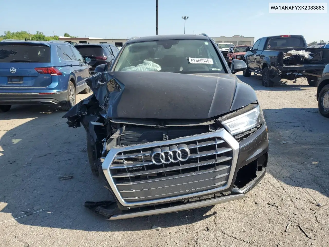 2019 Audi Q5 Premium VIN: WA1ANAFYXK2083883 Lot: 62660905