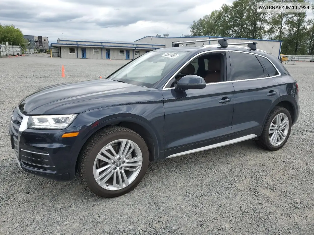 2019 Audi Q5 Premium Plus VIN: WA1BNAFY0K2067924 Lot: 62699985