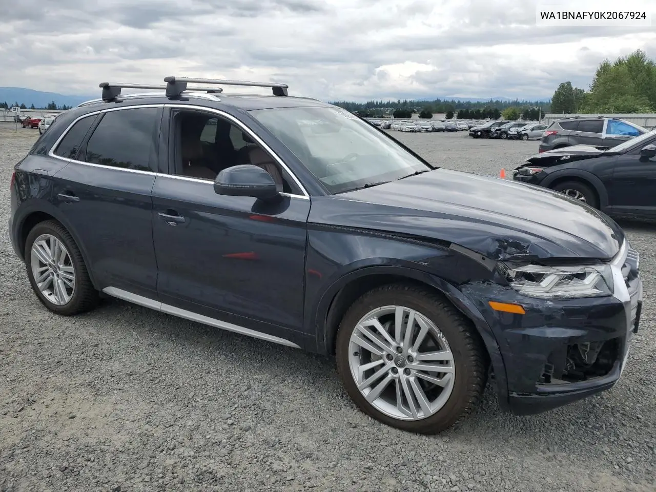 2019 Audi Q5 Premium Plus VIN: WA1BNAFY0K2067924 Lot: 62699985