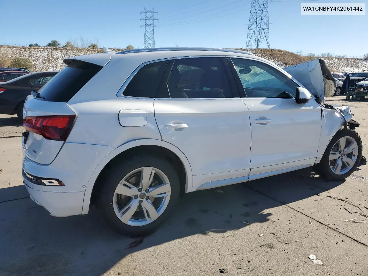 2019 Audi Q5 Prestige VIN: WA1CNBFY4K2061442 Lot: 80646904