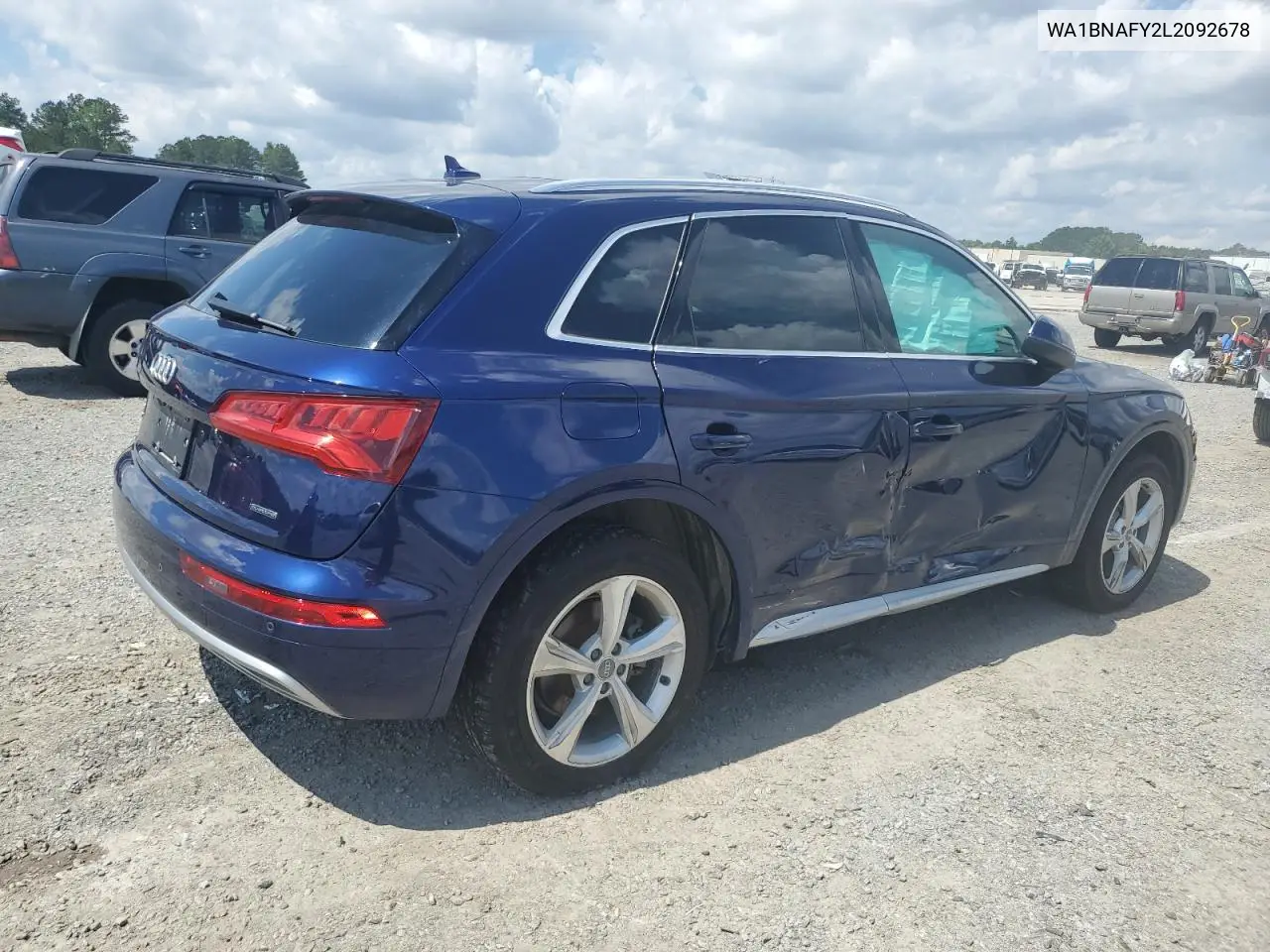 2020 Audi Q5 Premium Plus VIN: WA1BNAFY2L2092678 Lot: 56578075