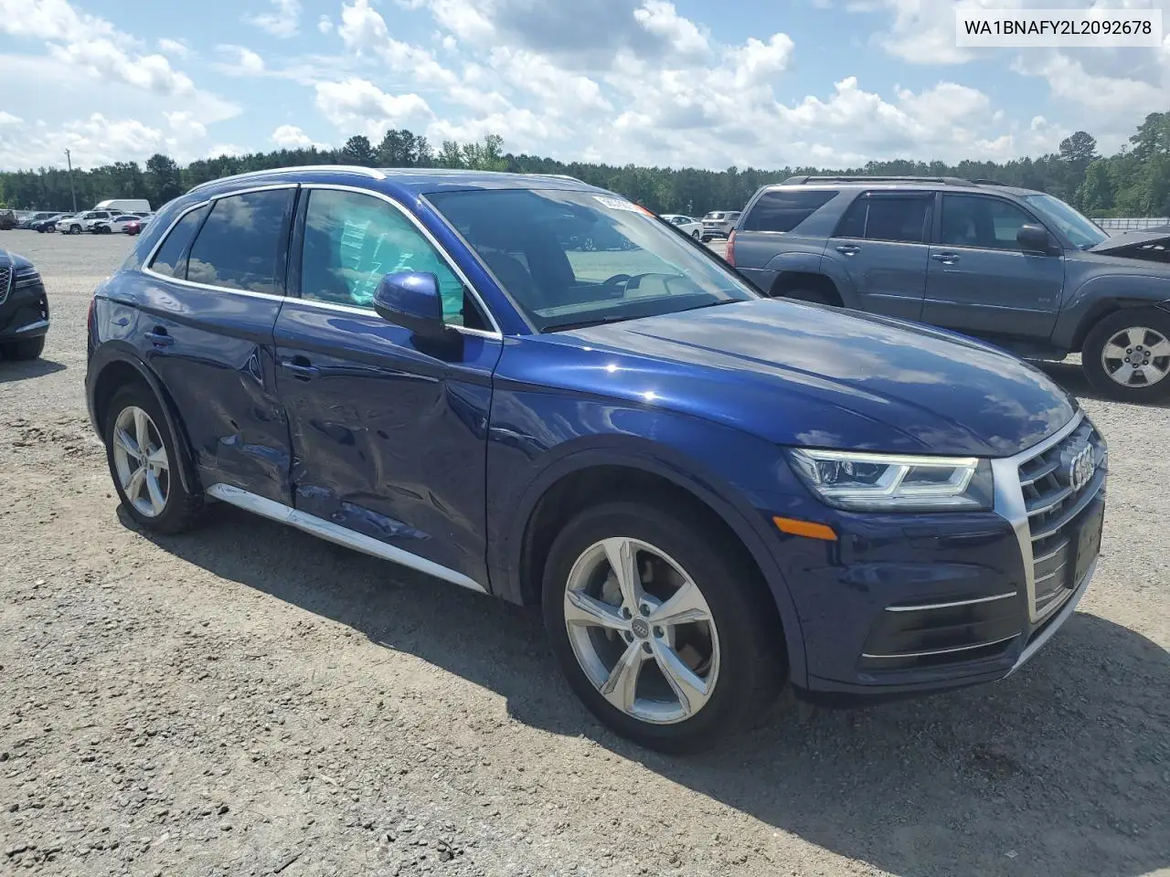 2020 Audi Q5 Premium Plus VIN: WA1BNAFY2L2092678 Lot: 56578075