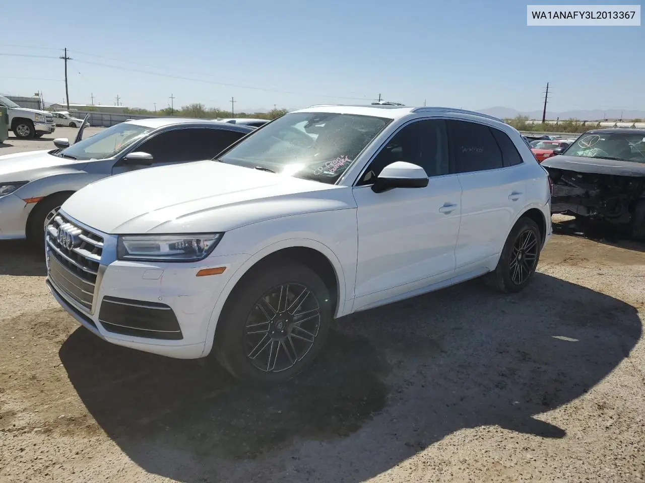 2020 Audi Q5 Premium VIN: WA1ANAFY3L2013367 Lot: 57328025