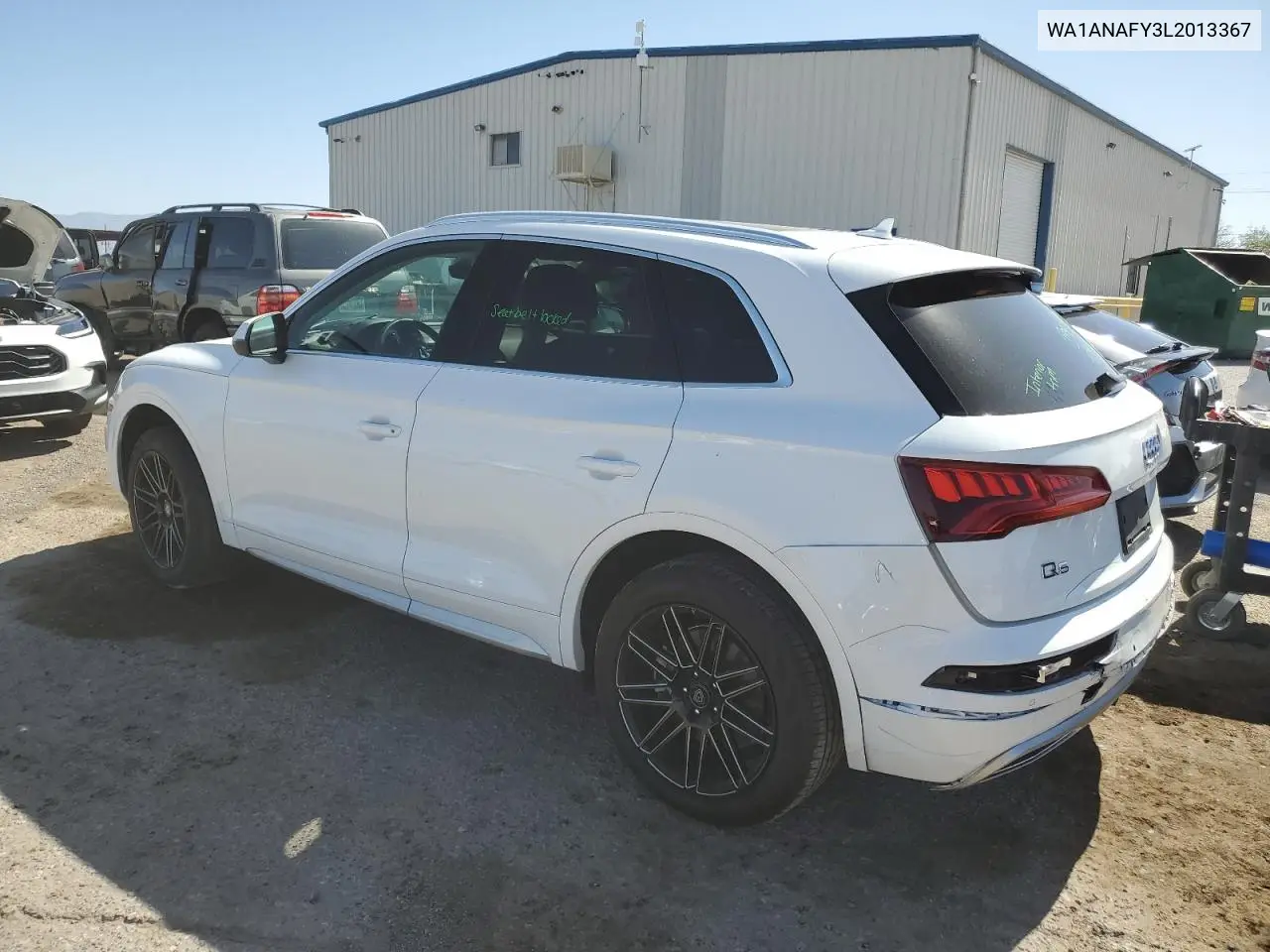 2020 Audi Q5 Premium VIN: WA1ANAFY3L2013367 Lot: 57328025