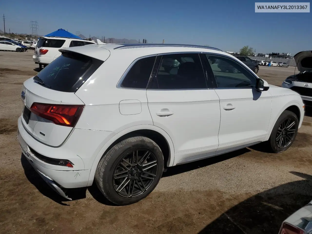 2020 Audi Q5 Premium VIN: WA1ANAFY3L2013367 Lot: 57328025