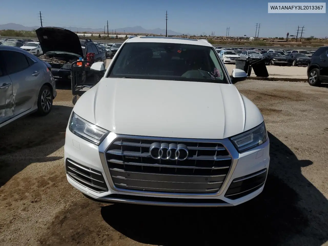 2020 Audi Q5 Premium VIN: WA1ANAFY3L2013367 Lot: 57328025