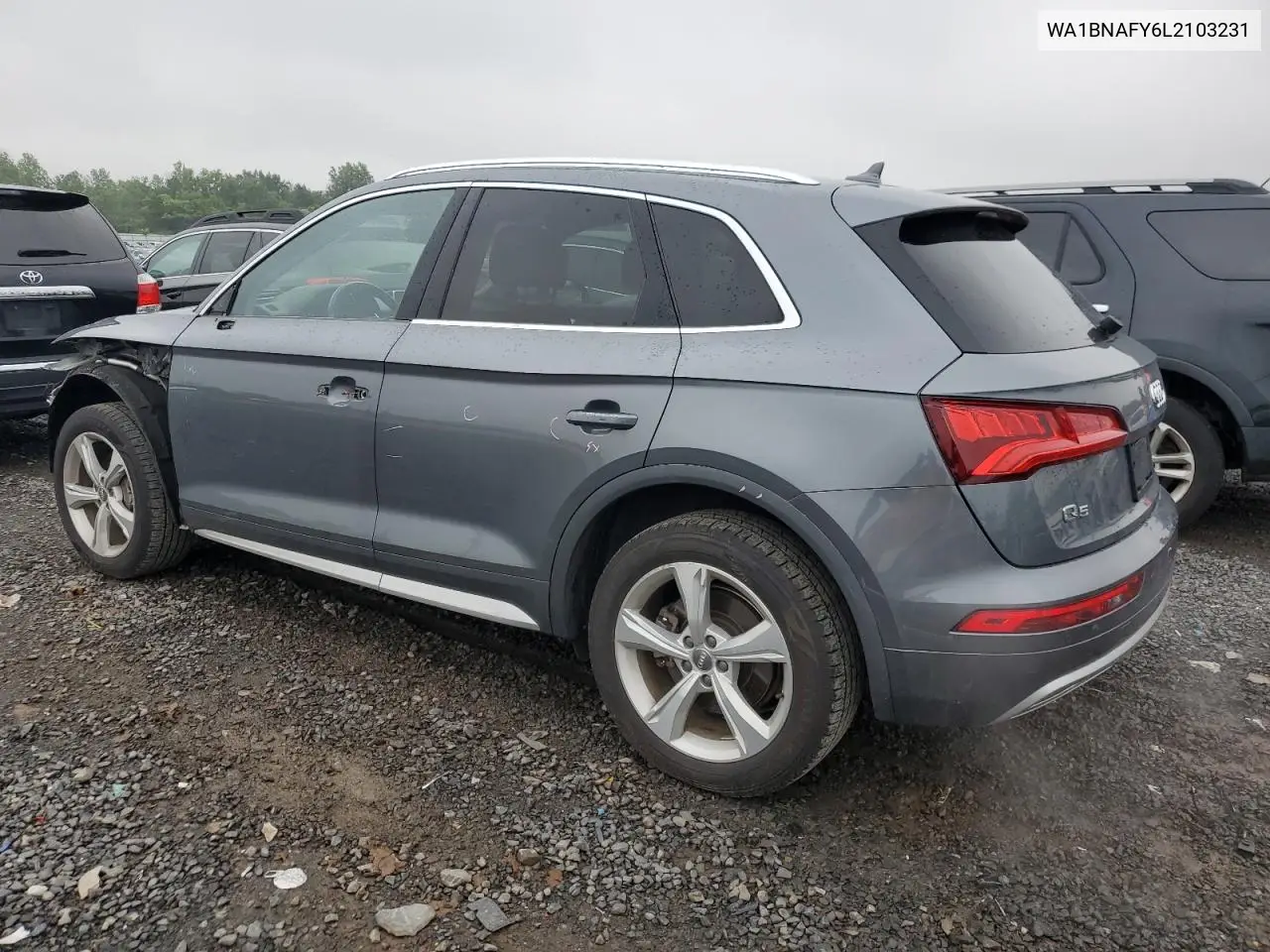 2020 Audi Q5 Premium Plus VIN: WA1BNAFY6L2103231 Lot: 60874215