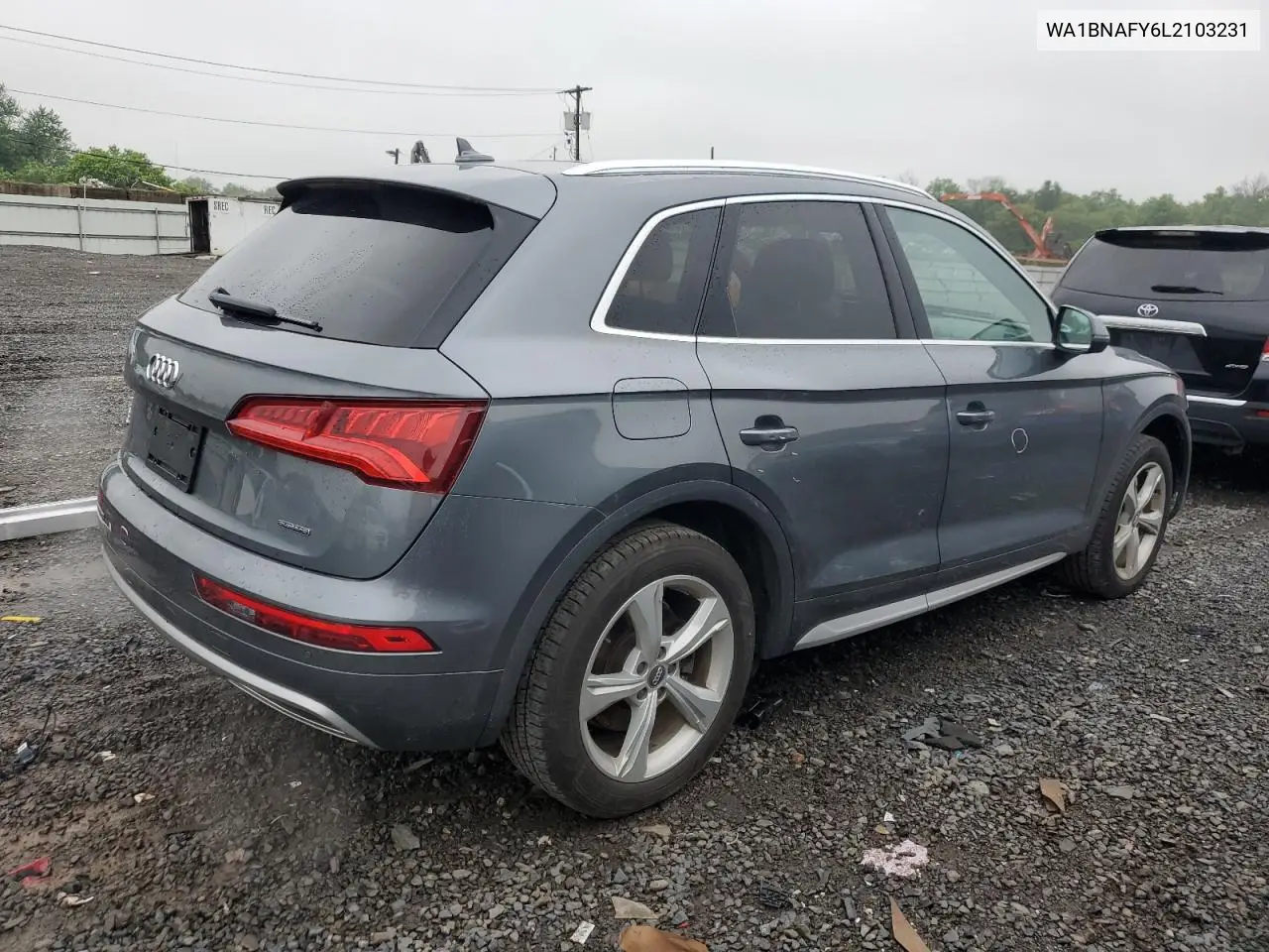 2020 Audi Q5 Premium Plus VIN: WA1BNAFY6L2103231 Lot: 60874215