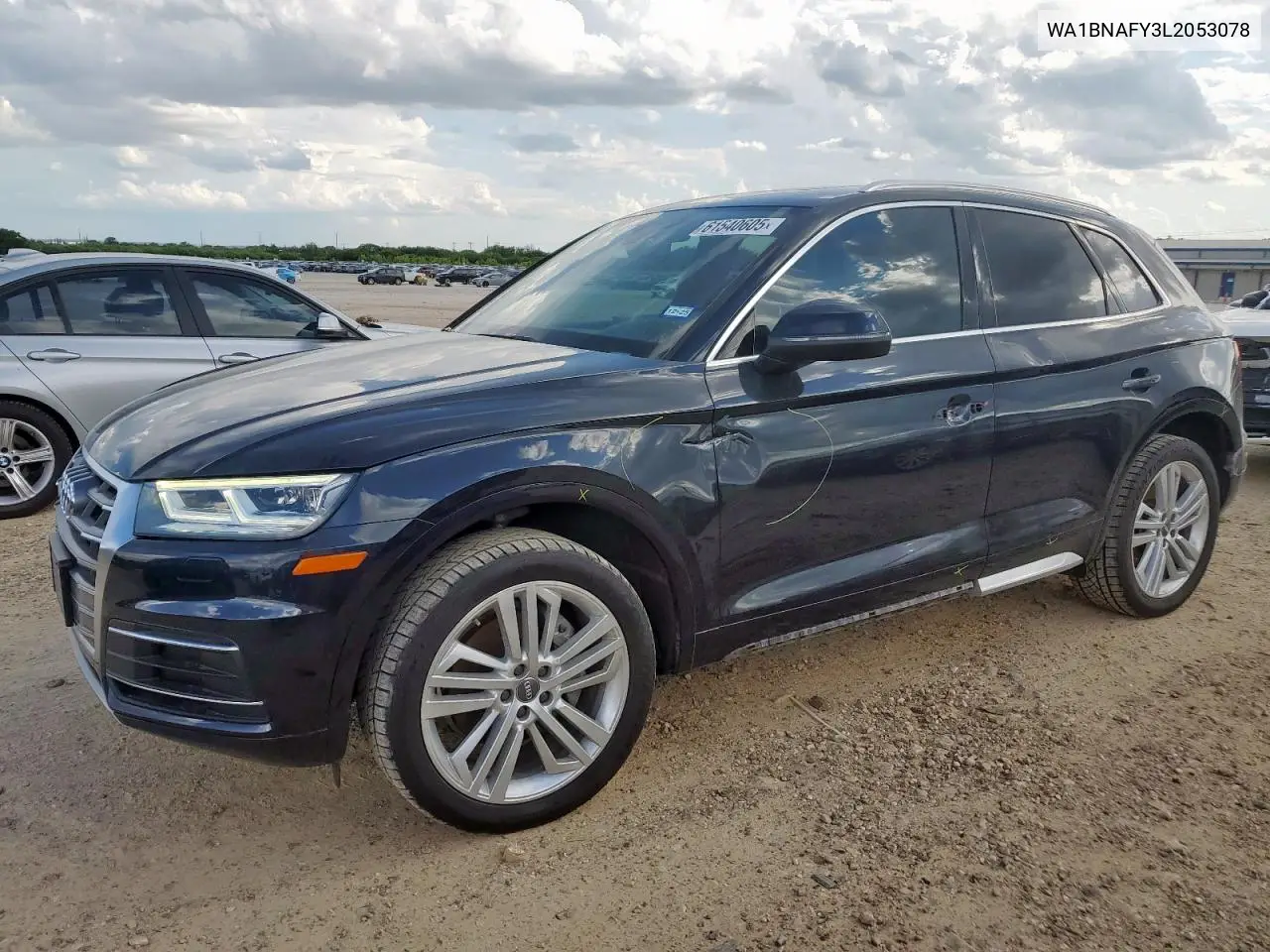2020 Audi Q5 Premium Plus VIN: WA1BNAFY3L2053078 Lot: 61540605