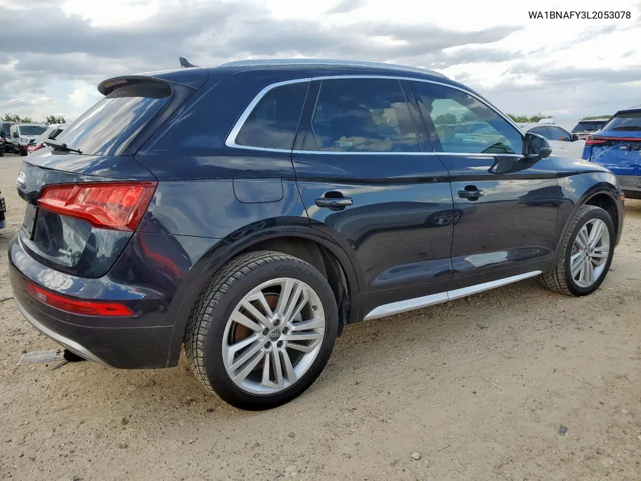 2020 Audi Q5 Premium Plus VIN: WA1BNAFY3L2053078 Lot: 61540605