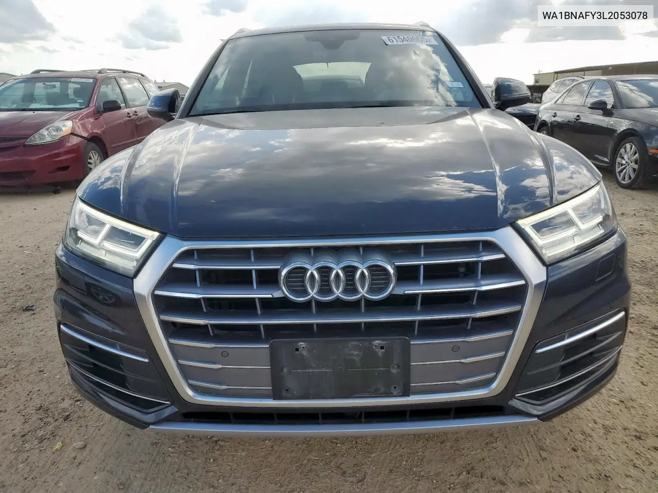 2020 Audi Q5 Premium Plus VIN: WA1BNAFY3L2053078 Lot: 61540605