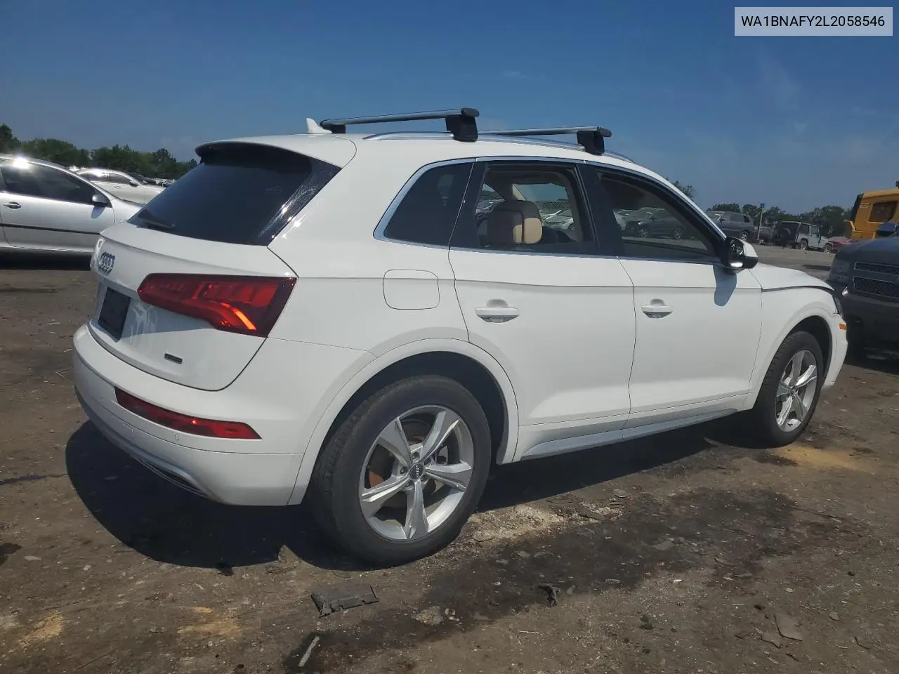2020 Audi Q5 Premium Plus VIN: WA1BNAFY2L2058546 Lot: 62708625