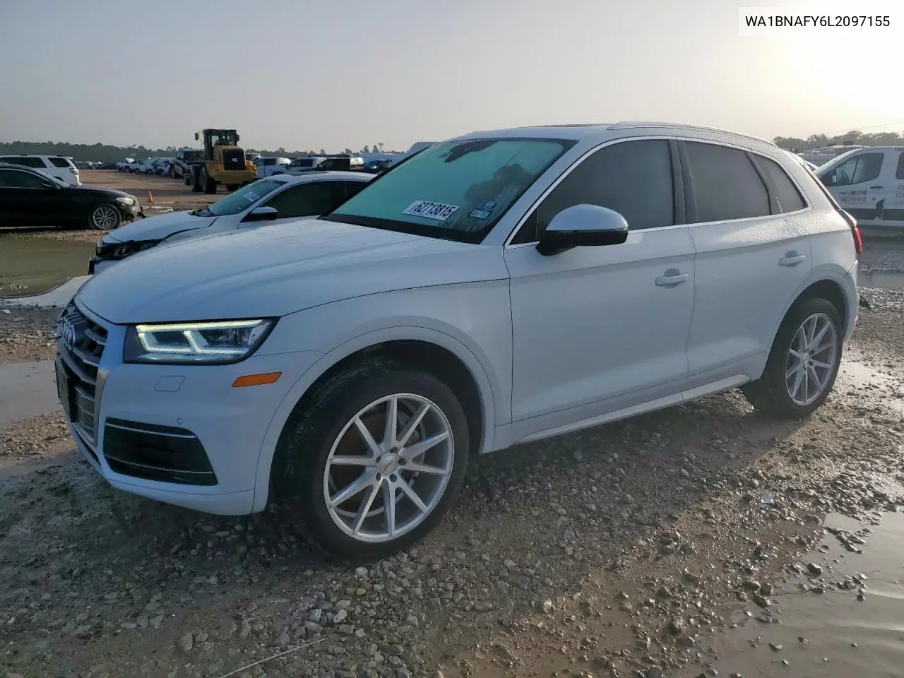 2020 Audi Q5 Premium Plus VIN: WA1BNAFY6L2097155 Lot: 62713815