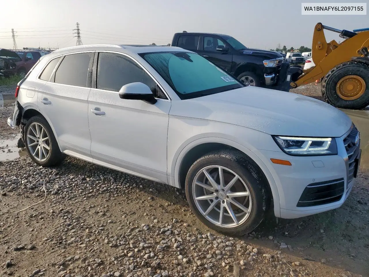 2020 Audi Q5 Premium Plus VIN: WA1BNAFY6L2097155 Lot: 62713815