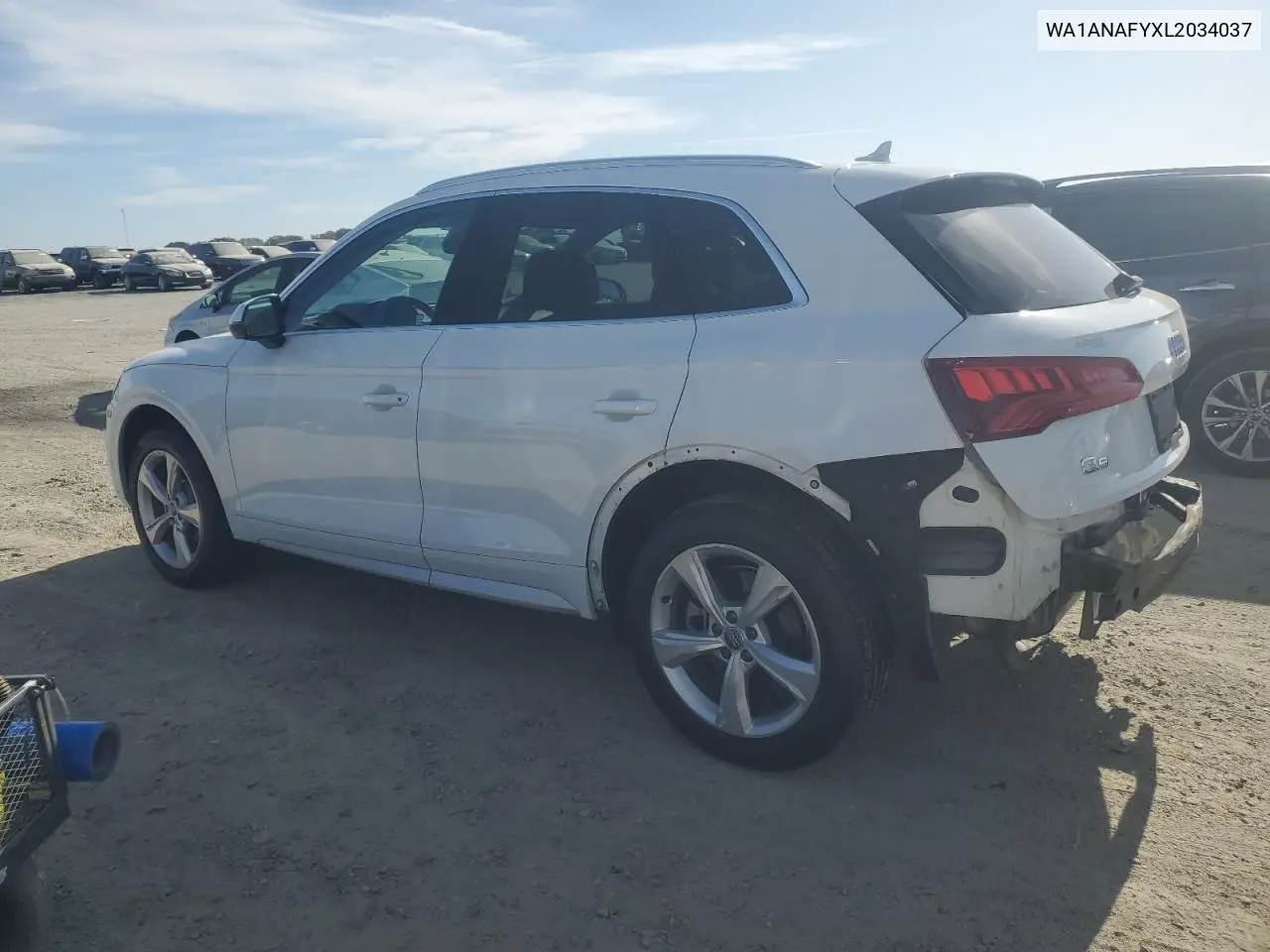 2020 Audi Q5 Premium VIN: WA1ANAFYXL2034037 Lot: 63627825