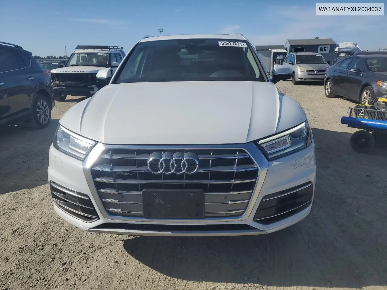 2020 Audi Q5 Premium VIN: WA1ANAFYXL2034037 Lot: 63627825