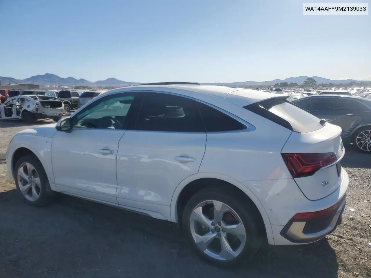 2021 Audi Q5 Sportback Premium VIN: WA14AAFY9M2139033 Lot: 56770285