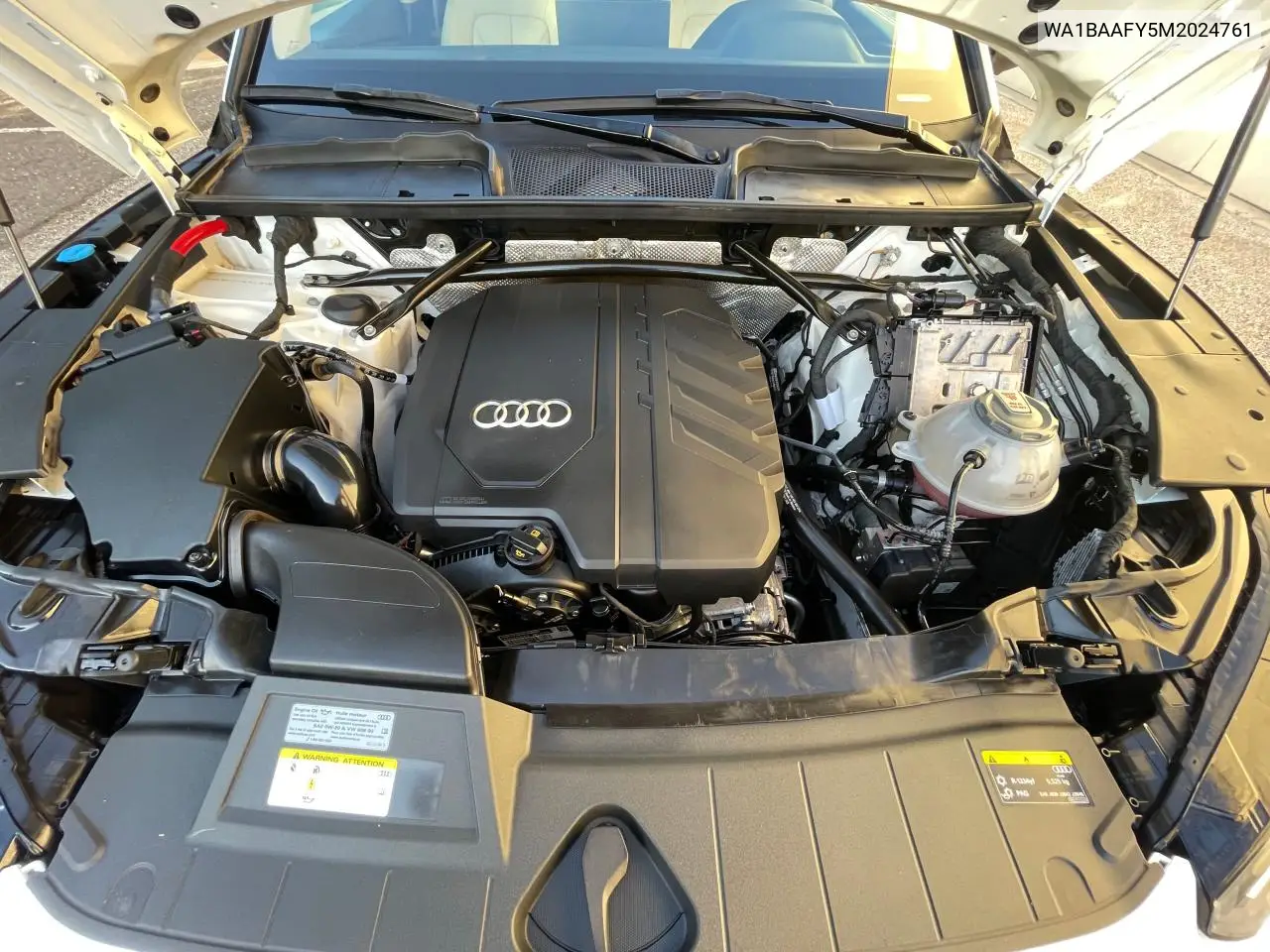 2021 Audi Q5 Premium Plus VIN: WA1BAAFY5M2024761 Lot: 57532125