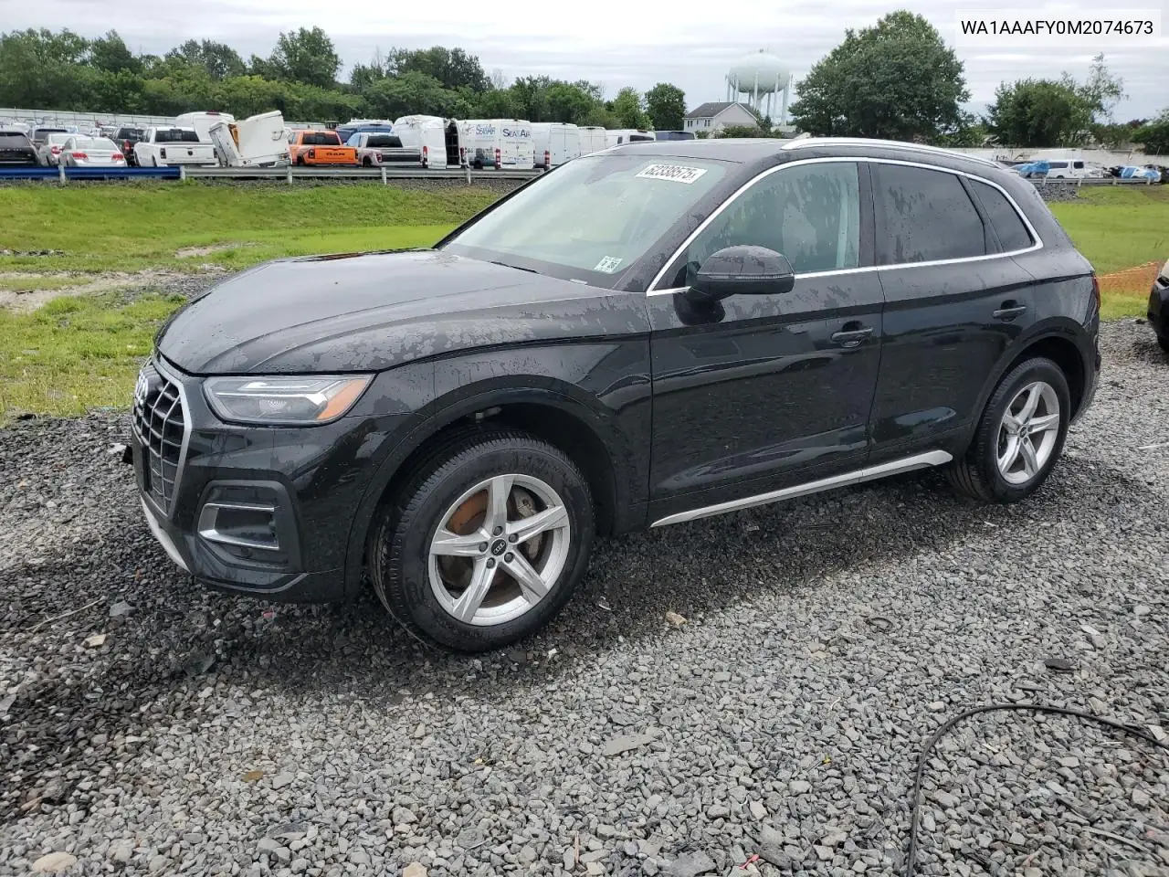 2021 Audi Q5 Premium VIN: WA1AAAFY0M2074673 Lot: 62338575