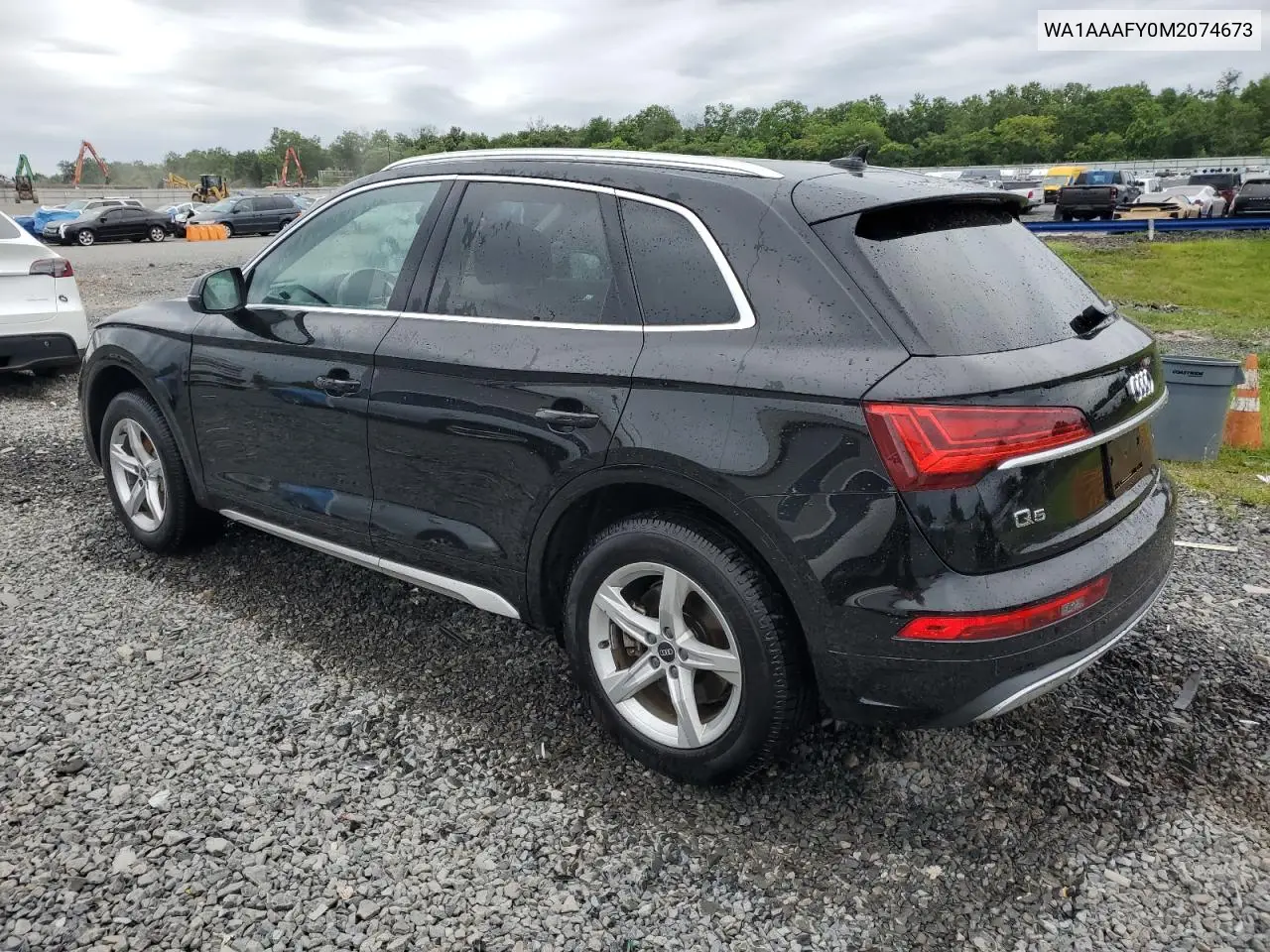 2021 Audi Q5 Premium VIN: WA1AAAFY0M2074673 Lot: 62338575