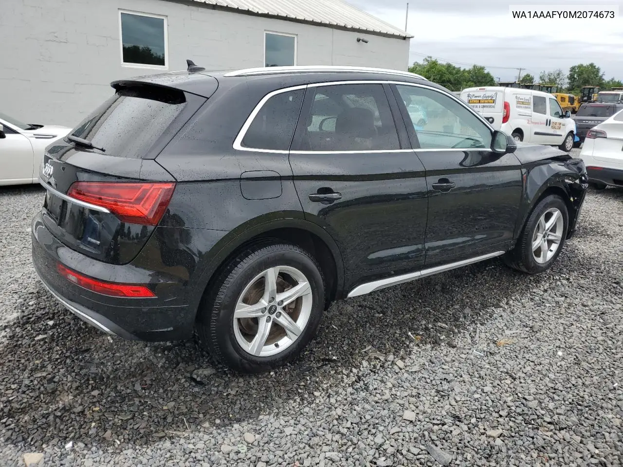 2021 Audi Q5 Premium VIN: WA1AAAFY0M2074673 Lot: 62338575
