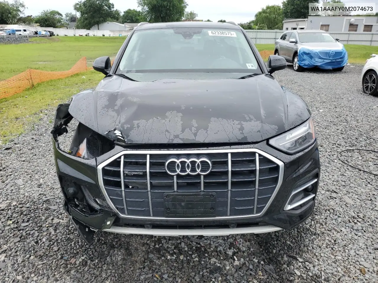 2021 Audi Q5 Premium VIN: WA1AAAFY0M2074673 Lot: 62338575