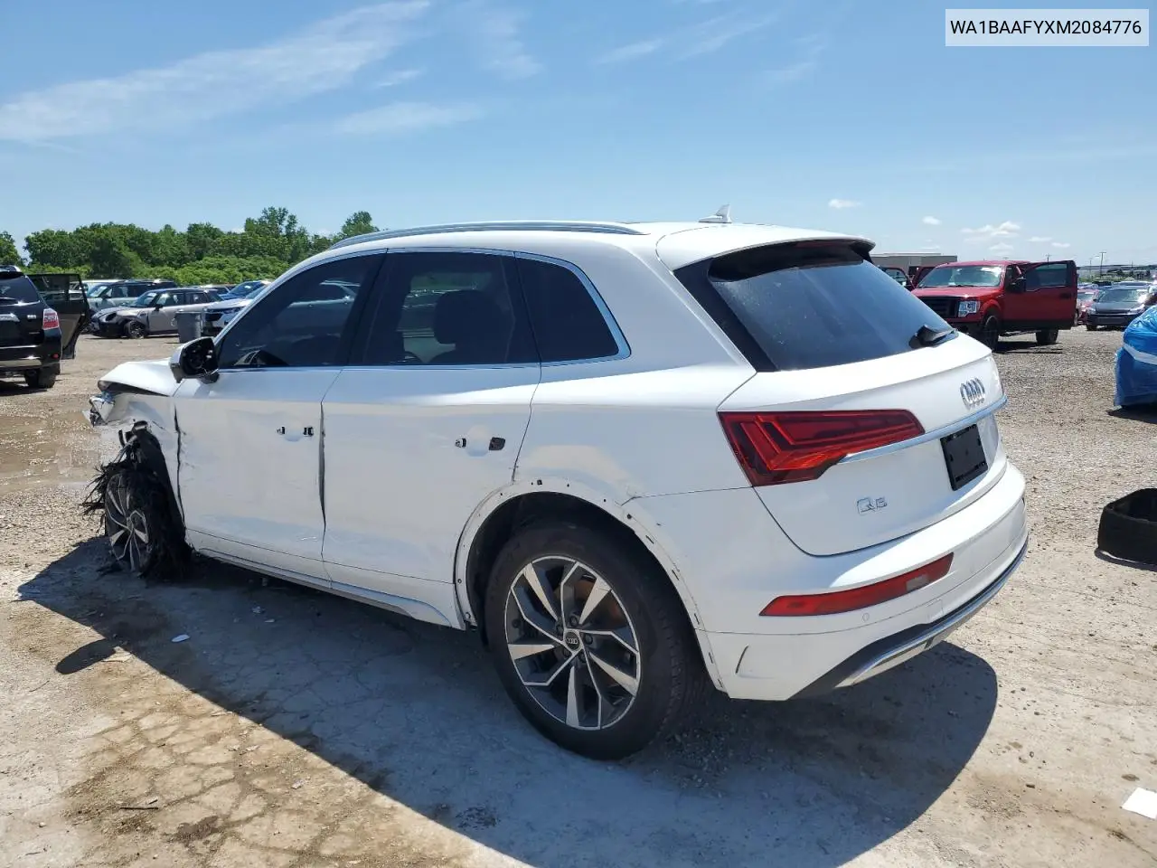 2021 Audi Q5 Premium Plus VIN: WA1BAAFYXM2084776 Lot: 62355735