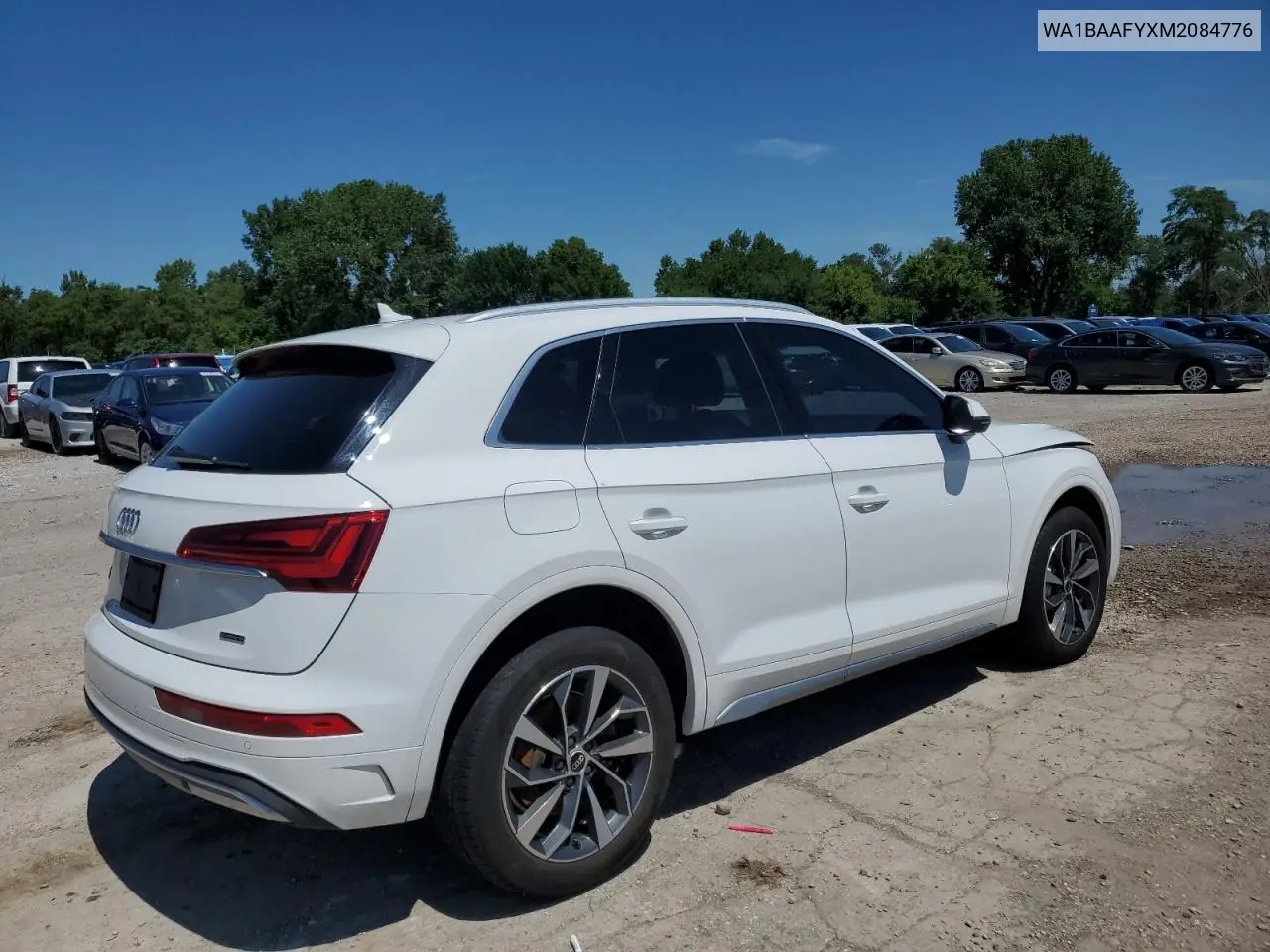 2021 Audi Q5 Premium Plus VIN: WA1BAAFYXM2084776 Lot: 62355735