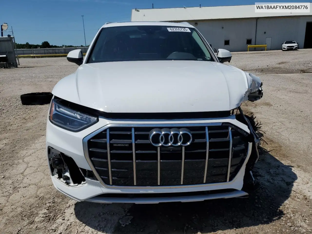 2021 Audi Q5 Premium Plus VIN: WA1BAAFYXM2084776 Lot: 62355735