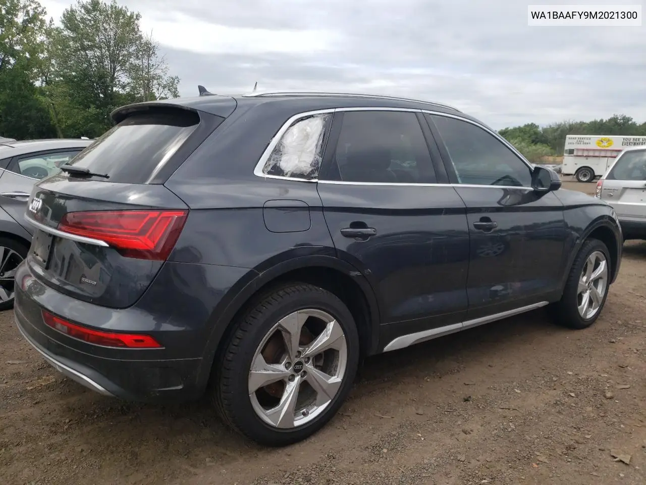 2021 Audi Q5 Premium Plus VIN: WA1BAAFY9M2021300 Lot: 62470375
