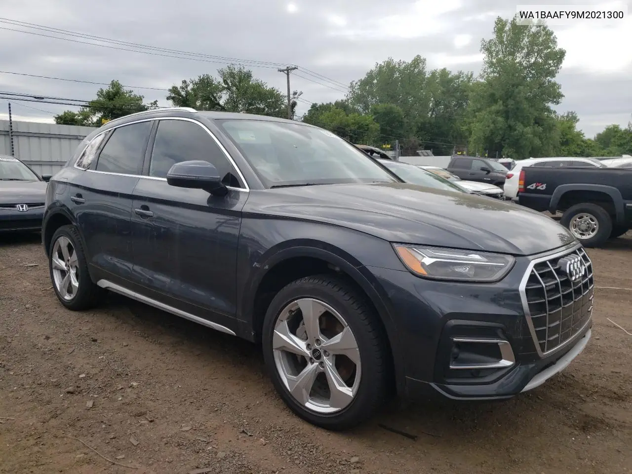 2021 Audi Q5 Premium Plus VIN: WA1BAAFY9M2021300 Lot: 62470375
