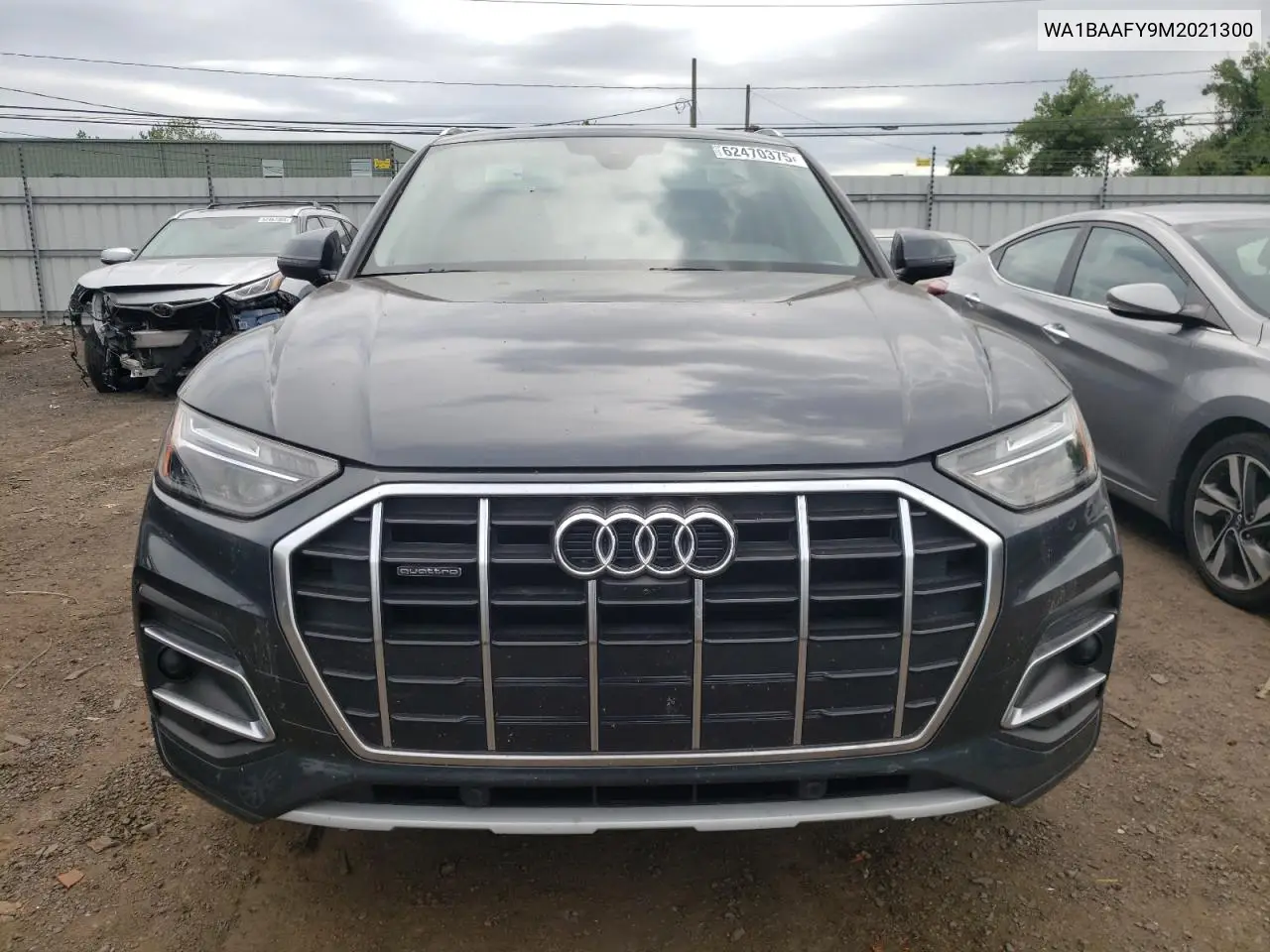 2021 Audi Q5 Premium Plus VIN: WA1BAAFY9M2021300 Lot: 62470375
