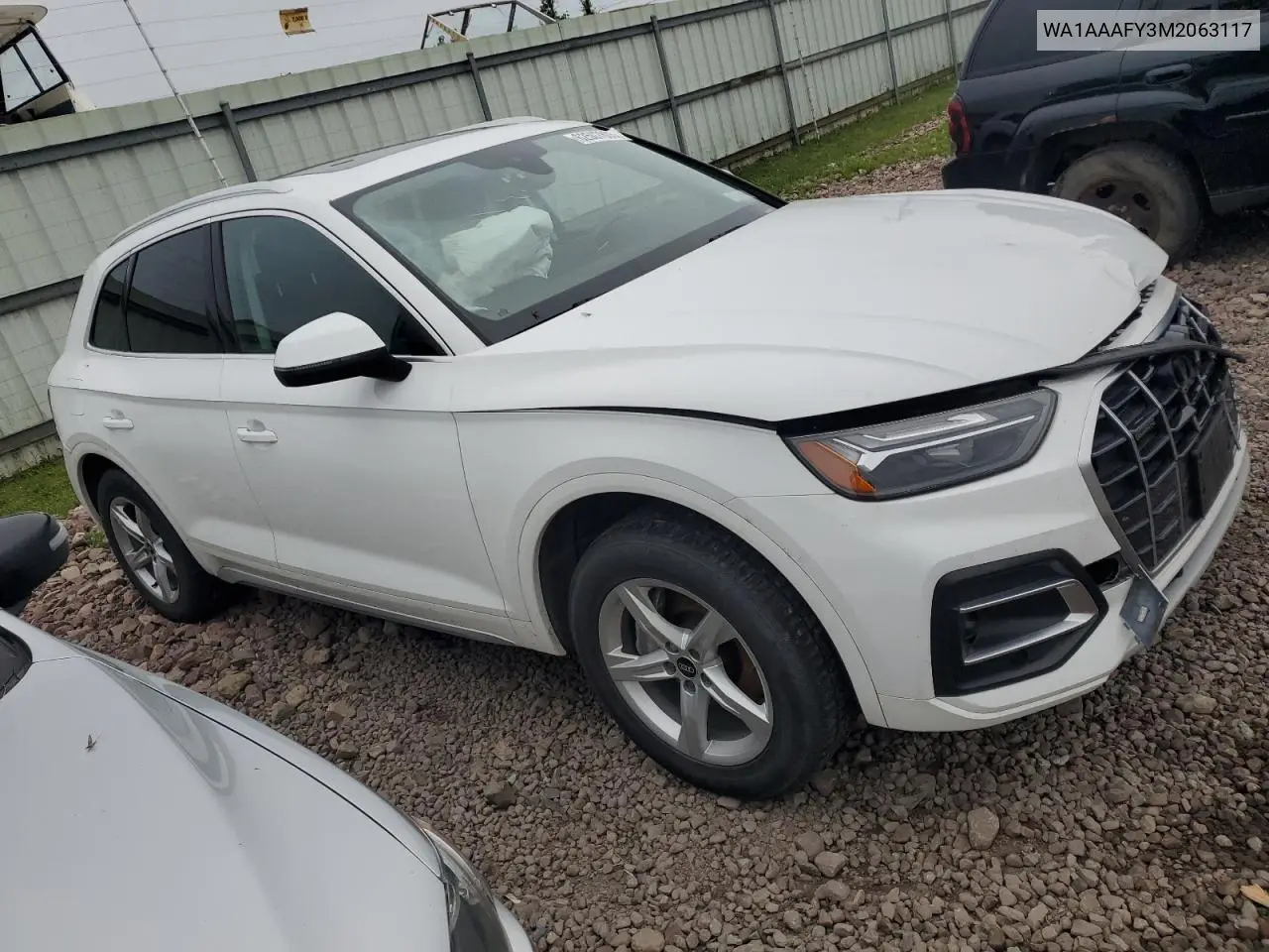 2021 Audi Q5 Premium VIN: WA1AAAFY3M2063117 Lot: 62507805