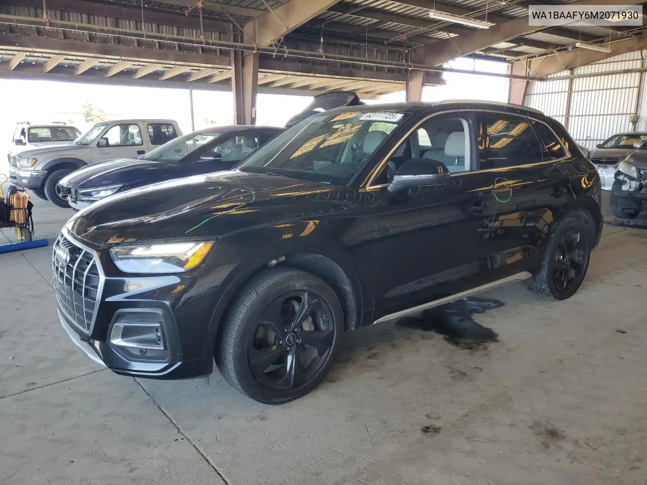 2021 Audi Q5 Premium Plus VIN: WA1BAAFY6M2071930 Lot: 62777725