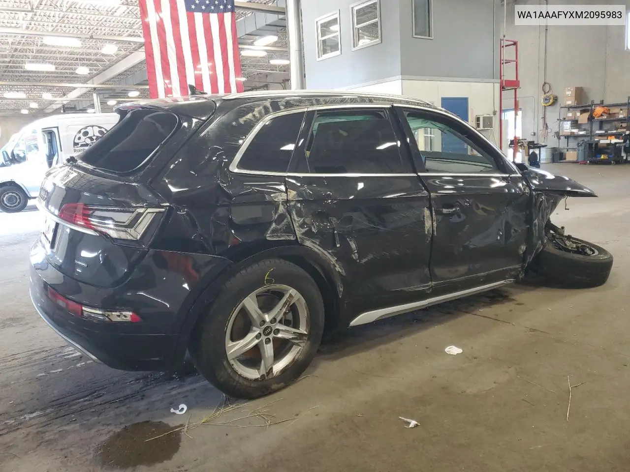 2021 Audi Q5 Premium VIN: WA1AAAFYXM2095983 Lot: 63005985