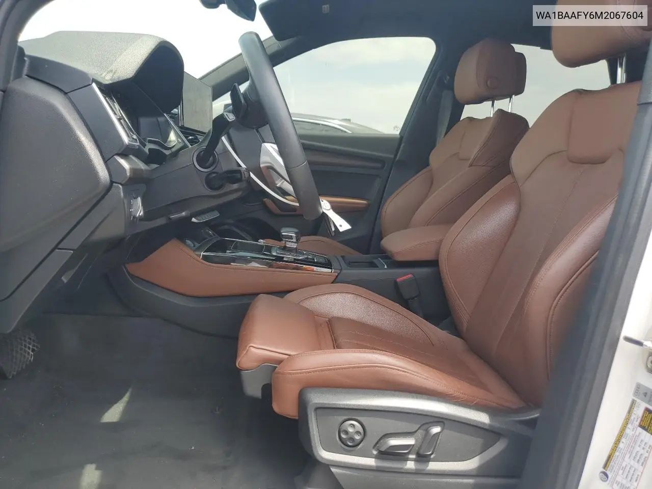 2021 Audi Q5 Premium Plus VIN: WA1BAAFY6M2067604 Lot: 64240185