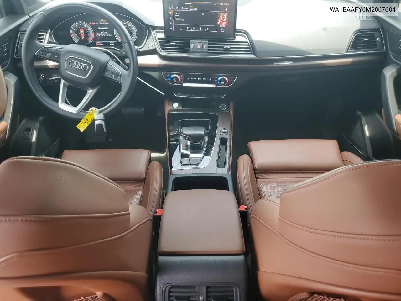 2021 Audi Q5 Premium Plus VIN: WA1BAAFY6M2067604 Lot: 64240185