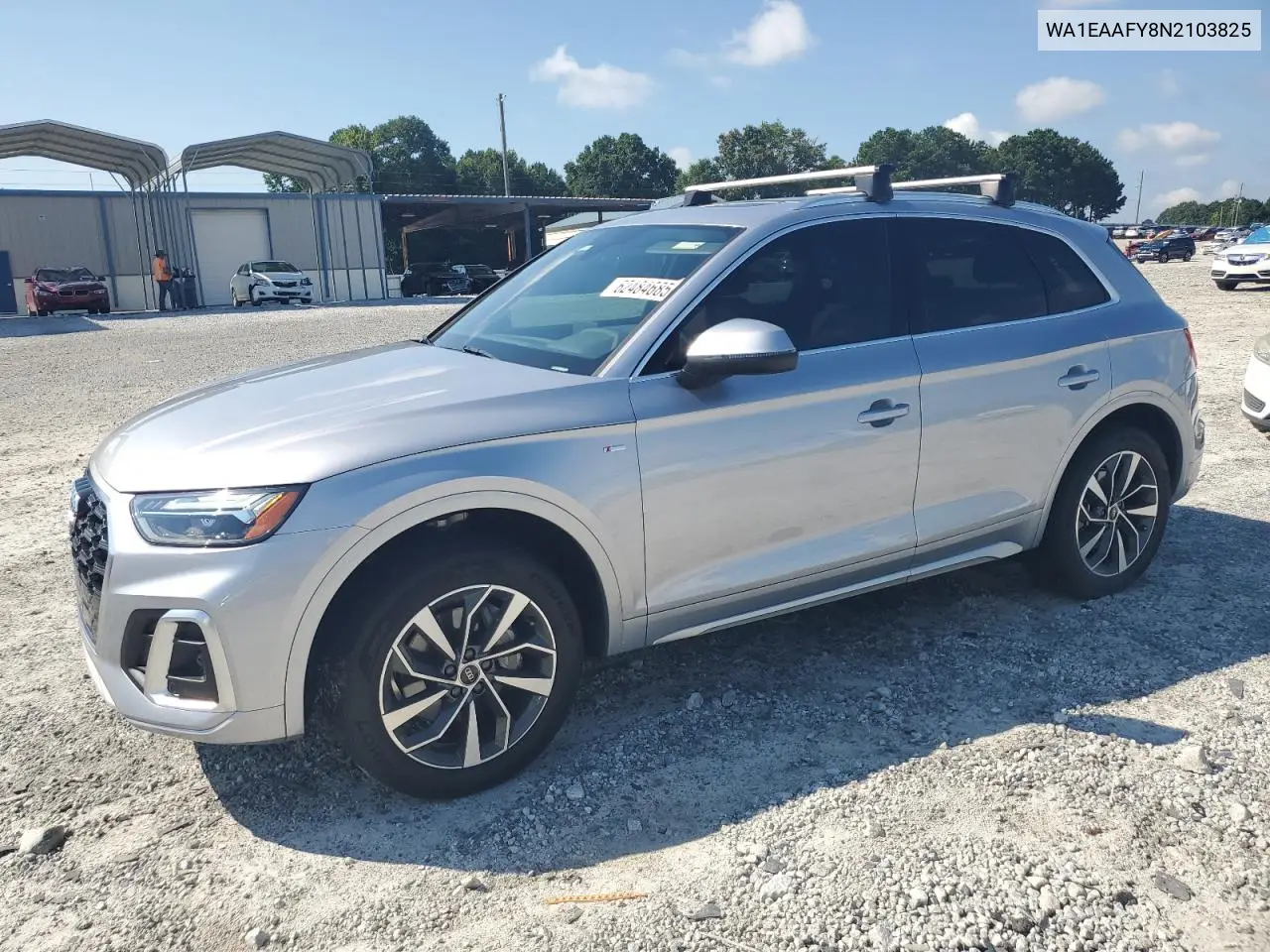 2022 Audi Q5 Premium Plus 45 VIN: WA1EAAFY8N2103825 Lot: 62484685