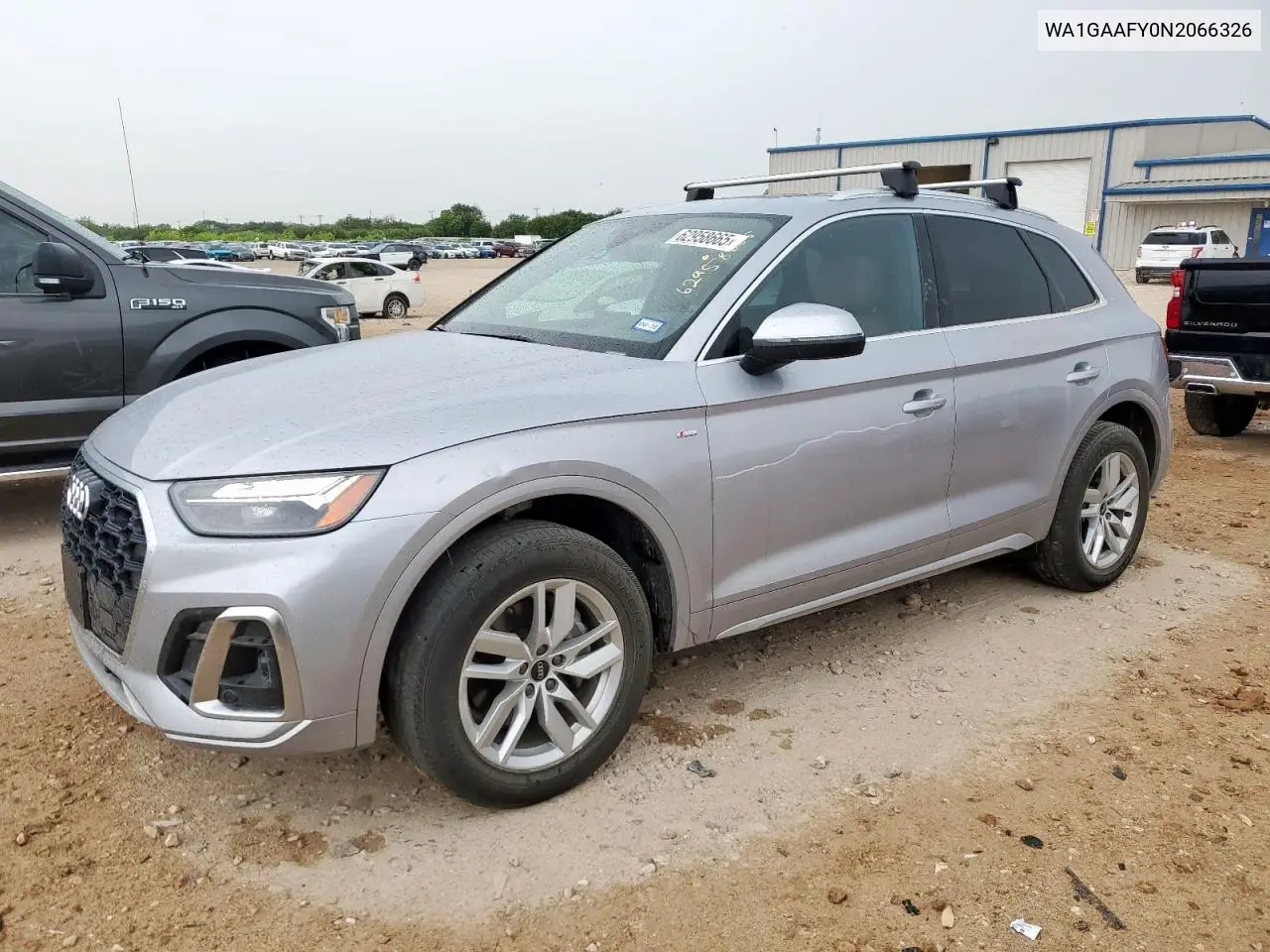 2022 Audi Q5 Premium 45 VIN: WA1GAAFY0N2066326 Lot: 62958665