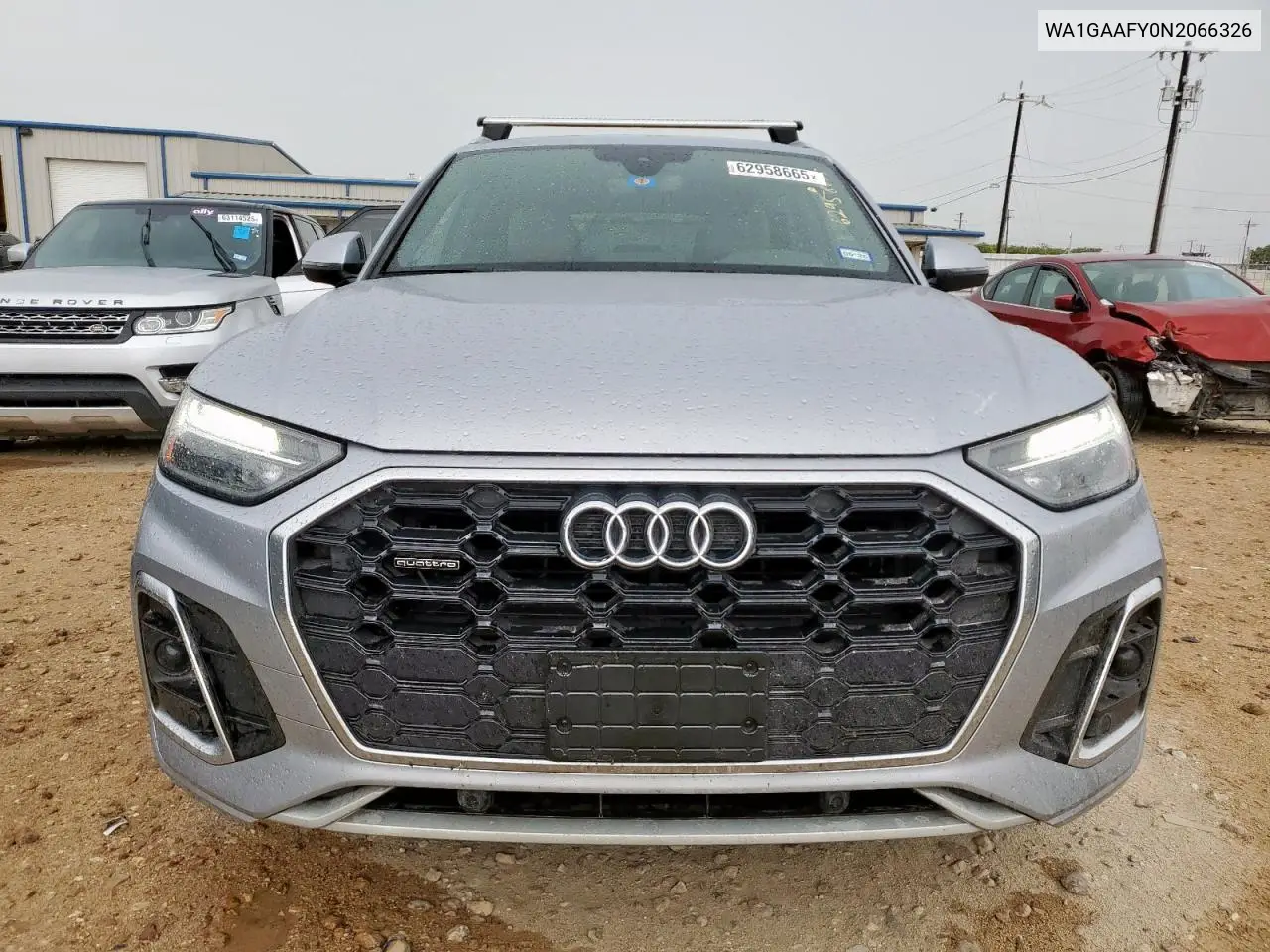2022 Audi Q5 Premium 45 VIN: WA1GAAFY0N2066326 Lot: 62958665