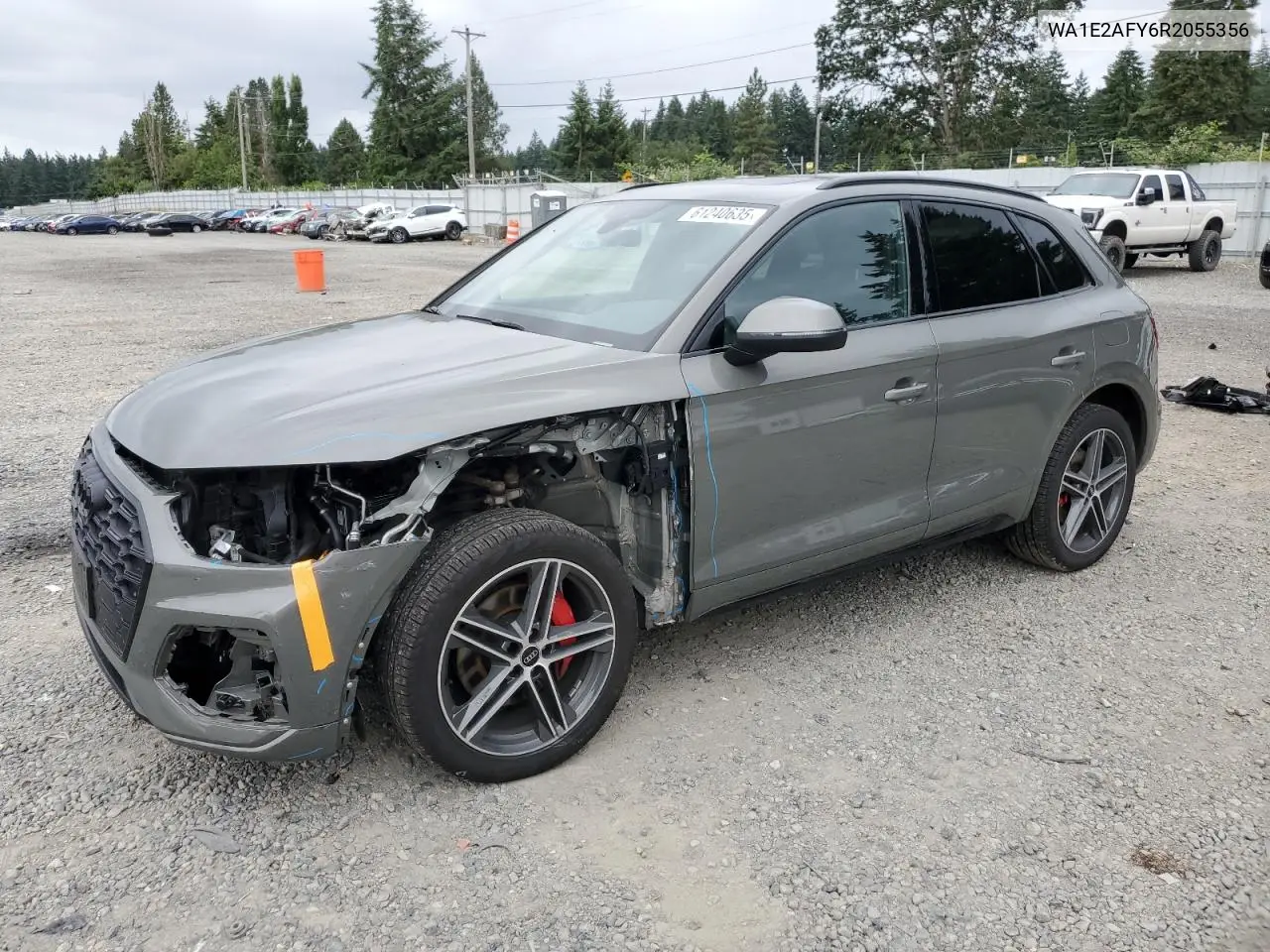 2024 Audi Q5 E Premium Plus 55 VIN: WA1E2AFY6R2055356 Lot: 61240635