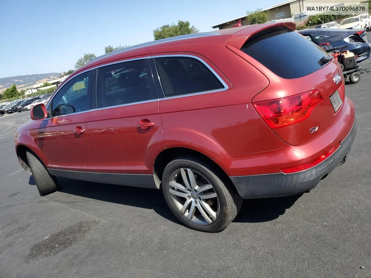2007 Audi Q7 3.6 Quattro Premium VIN: WA1BY74L37D096878 Lot: 62422935